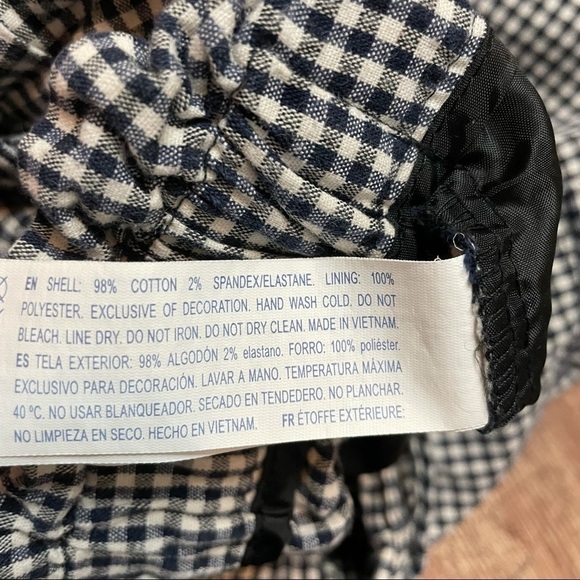 Forever 21 Gingham Print Paperbag Waist Pant - Picture 4 of 4